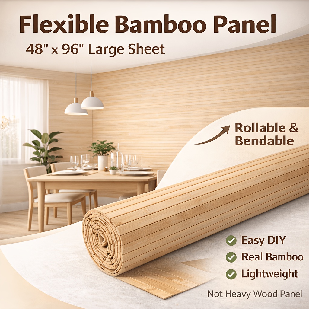 Office X Furniture - Natural Bamboo Wall Panel for Interior
