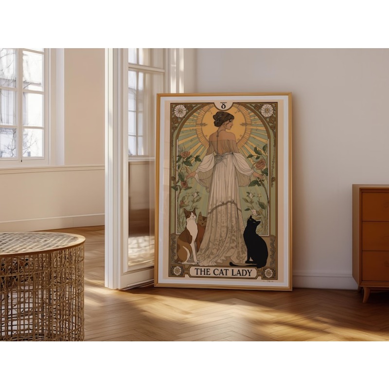 Office Furniture Hon - Noframed Vintage Bohemian Canvas Poster, Abstarct