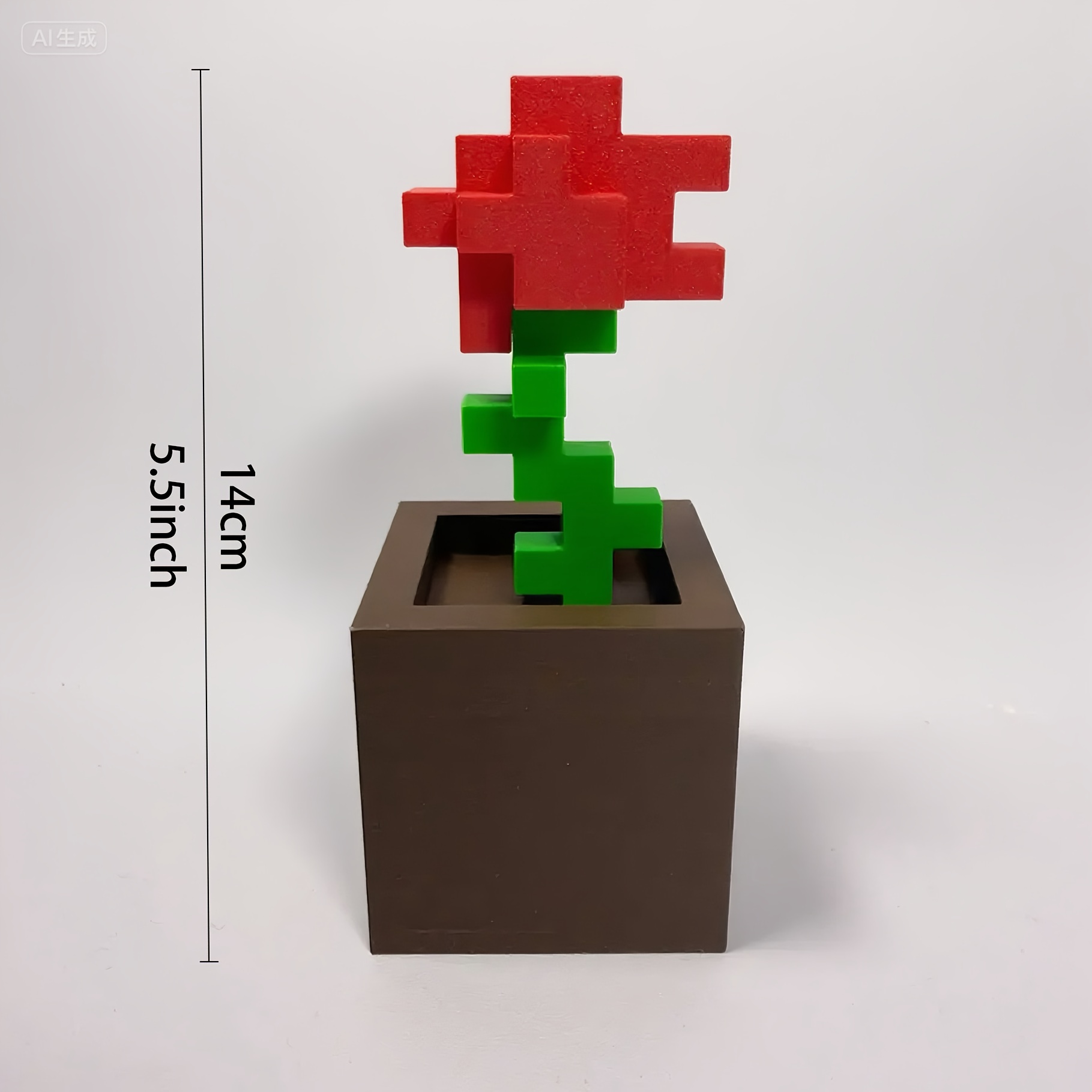 1 Piece Pixel Rose Flower Orna – обзор и цена Office Furniture Hon