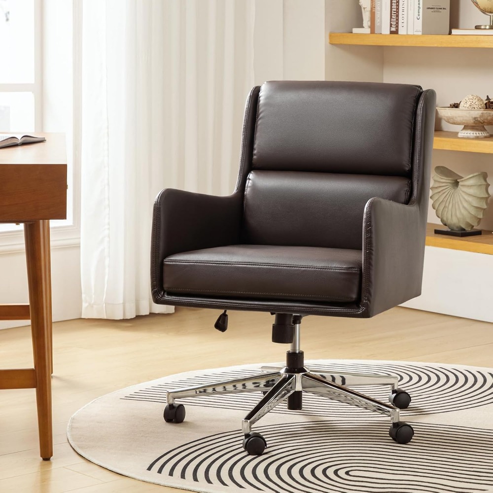 HULALA HOME Faux Leather Home  – обзор и цена Task Chair Mid Back