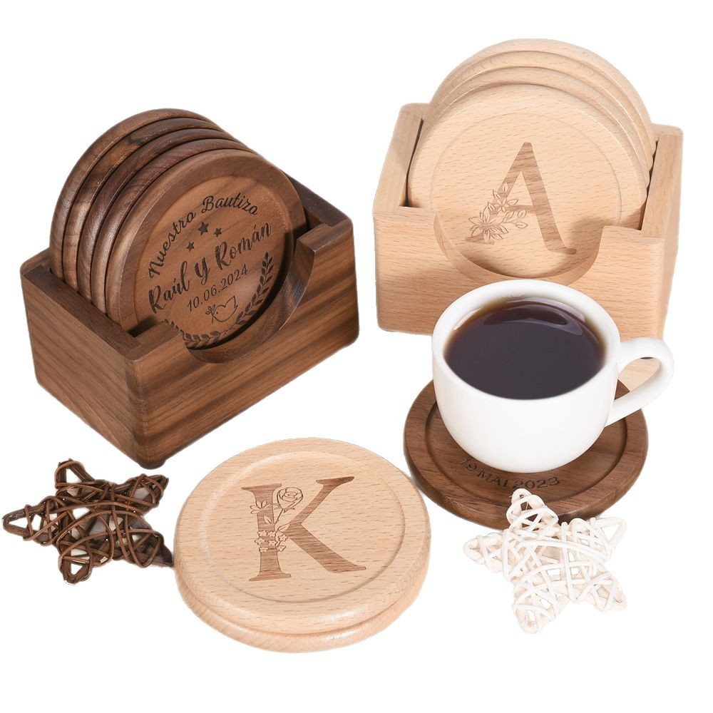 Walnut Dark Coaster Set of 6 P – обзор и цена Office Furniture Installation