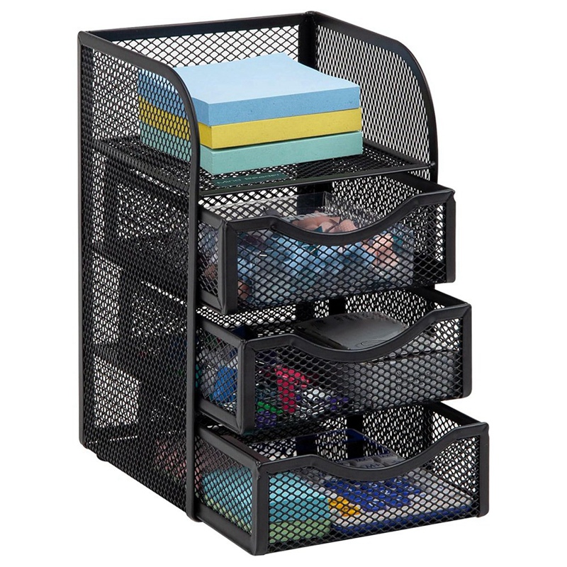 Desktop Accessory Storage with – обзор и цена Paper Basket Mesh