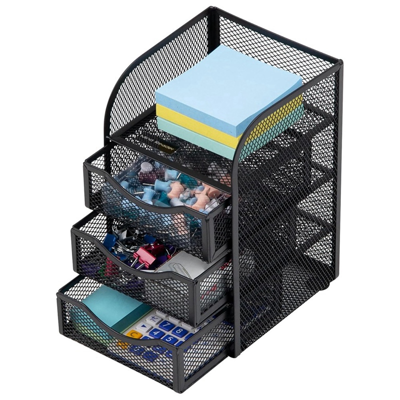 Desktop Accessory Storage with – обзор и цена Paper Basket Mesh