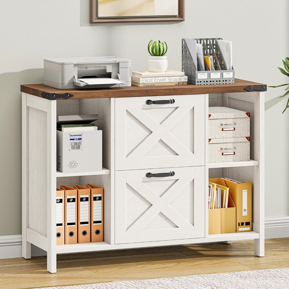2 Drawer File Cabinet, Farmhou – обзор и цена File Cabinet Lateral