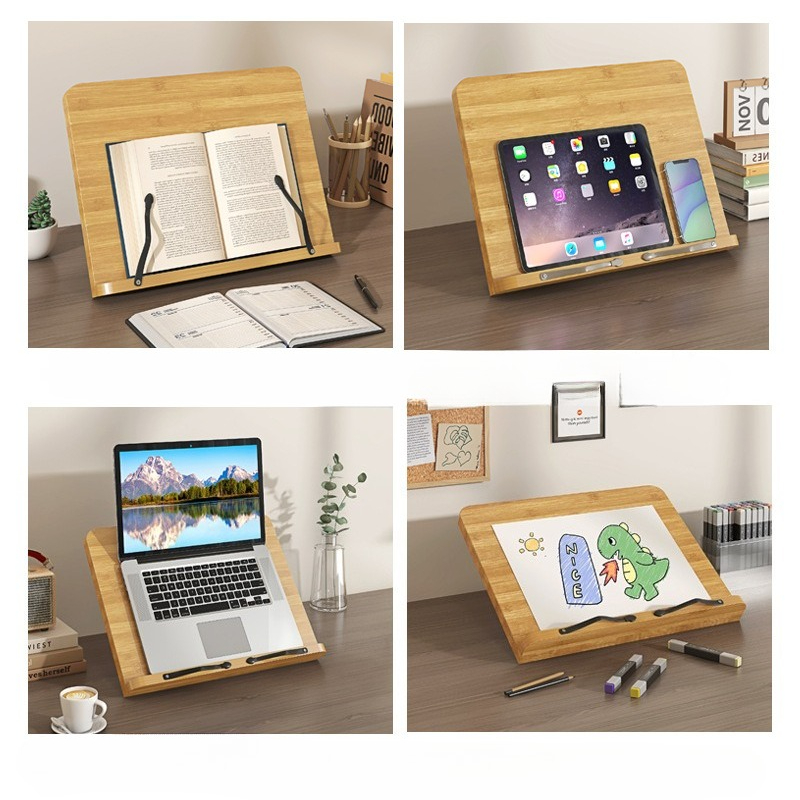 Wooden Reading Book Stand, Mul – обзор и цена Adjustable Laptop Table