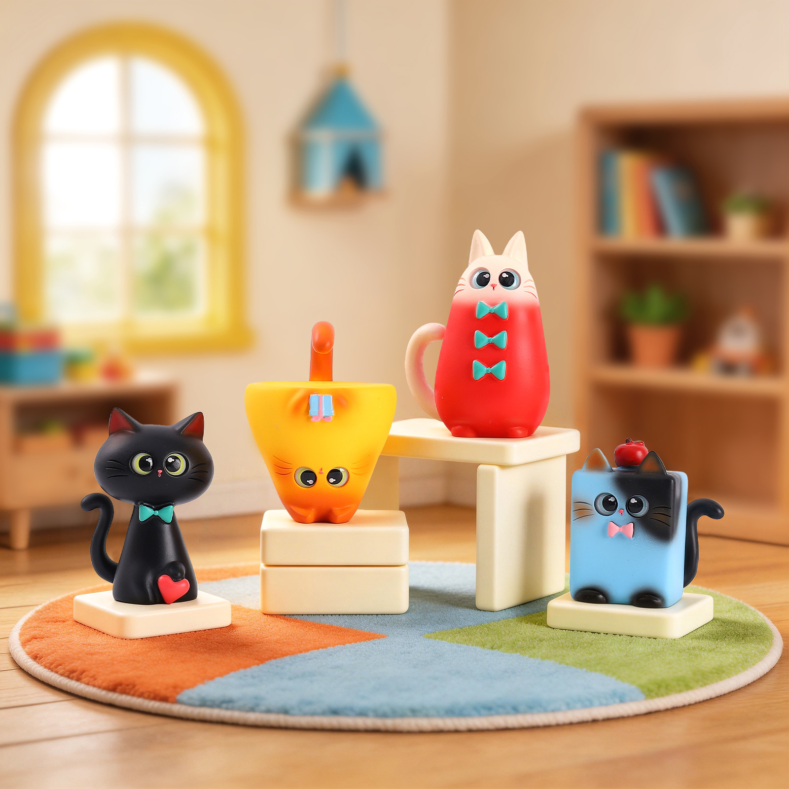 Blind Box Cat Figurine Resin C – обзор и цена Office Furniture Direct
