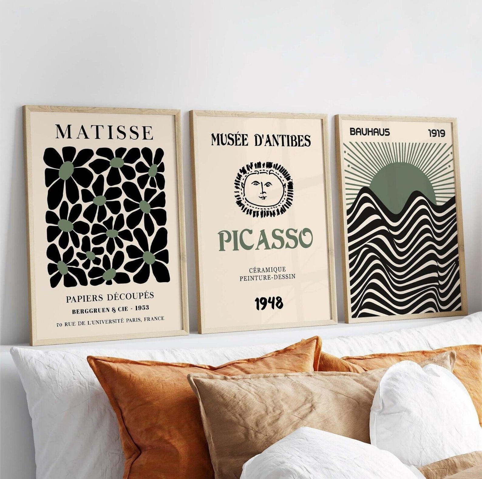 3pcs/set Retro Matisse Canvas  – обзор и цена Office Furniture Direct