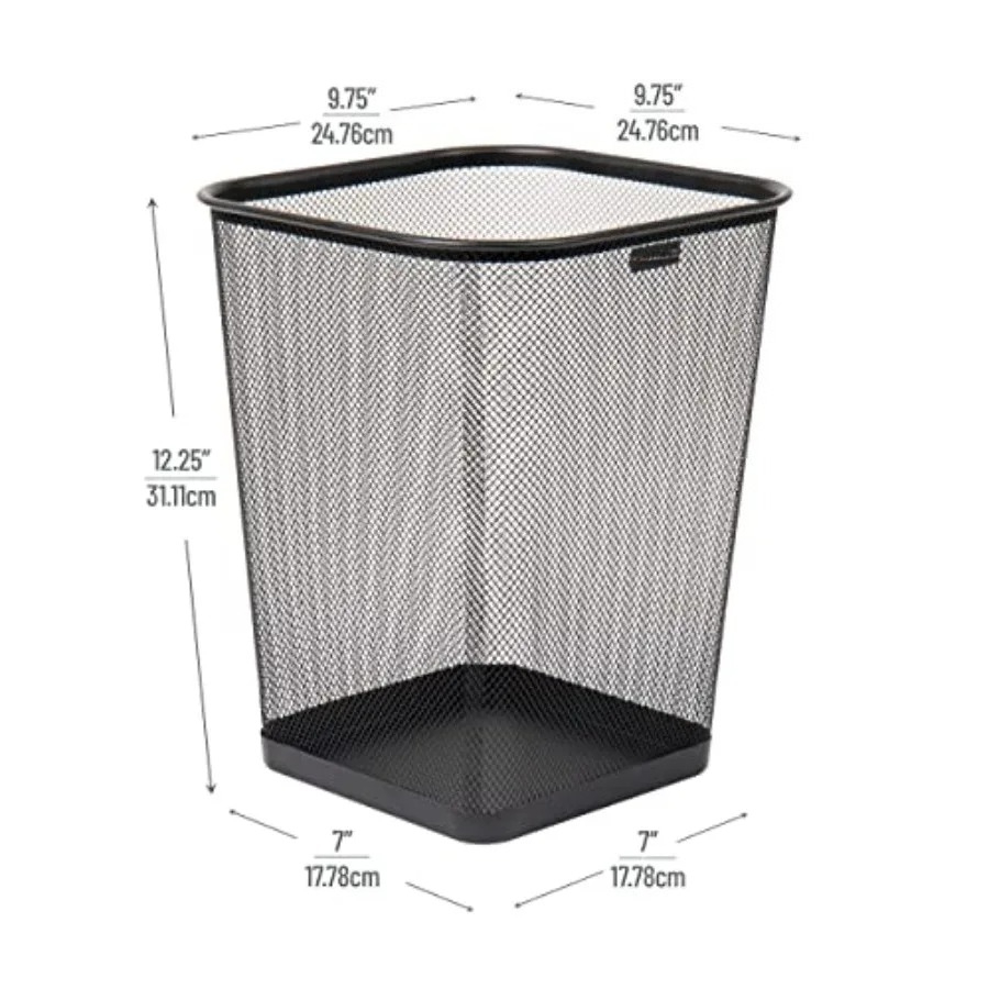 Mesh Trash Can, Waste Paper Ba – обзор и цена Paper Basket Mesh