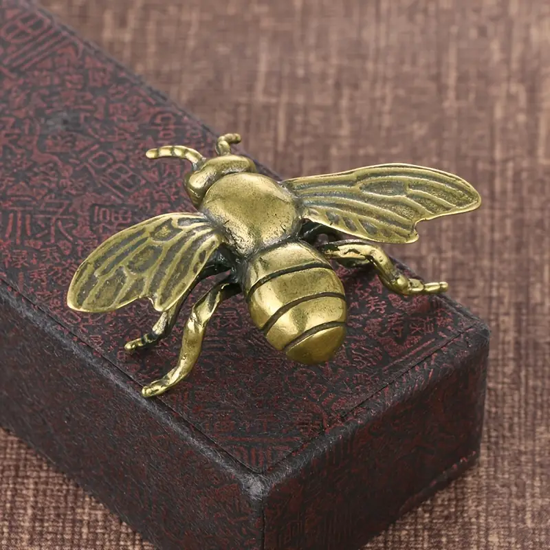 Small Brass Bee Figurine Handc – обзор и цена Office Furniture Hon