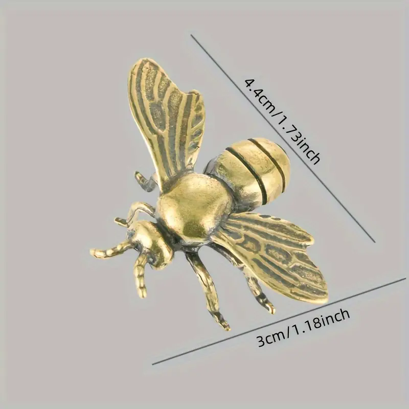 Small Brass Bee Figurine Handc – обзор и цена Office Furniture Hon