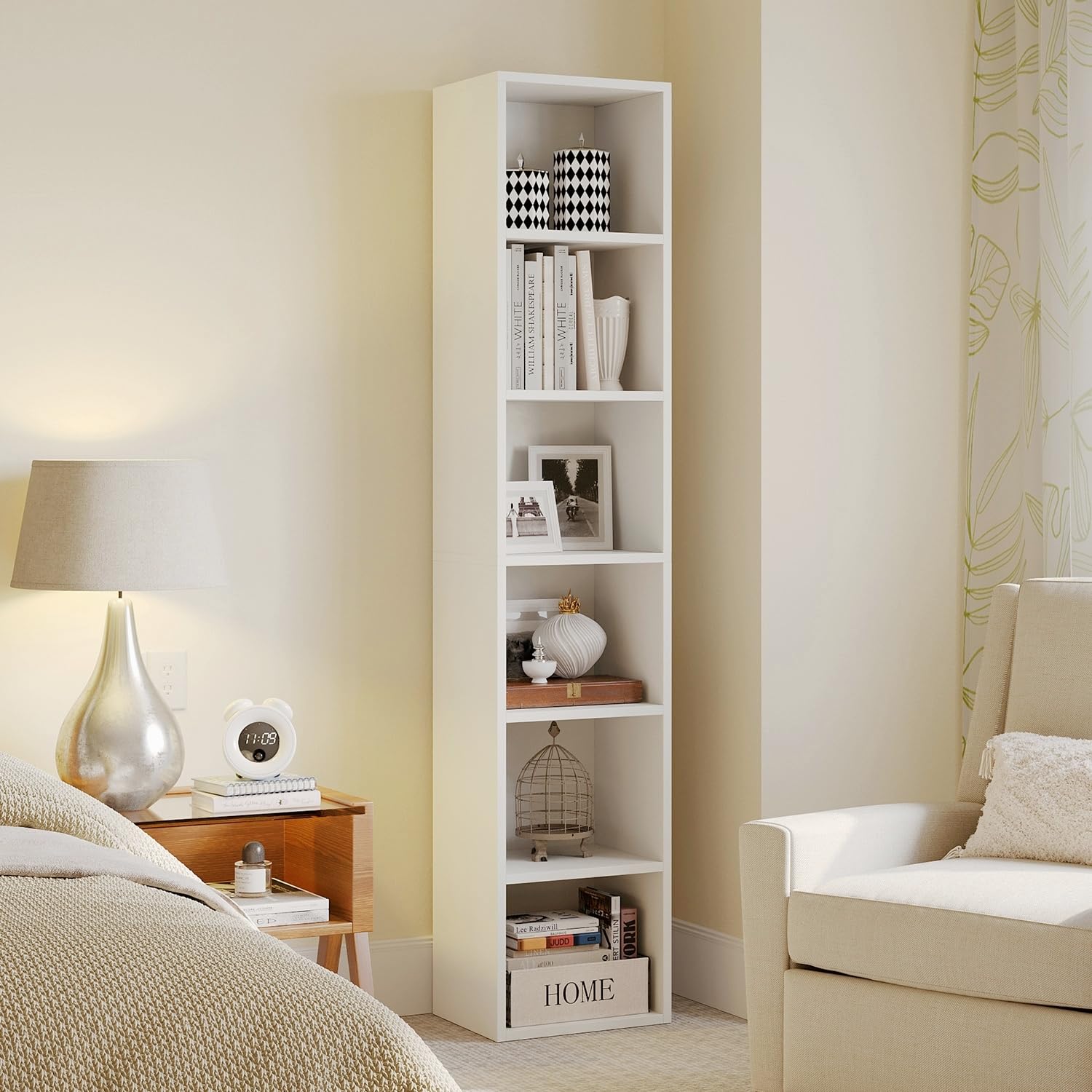 6-Tier Narrow Open Bookshelf W – обзор и цена Office X Furniture