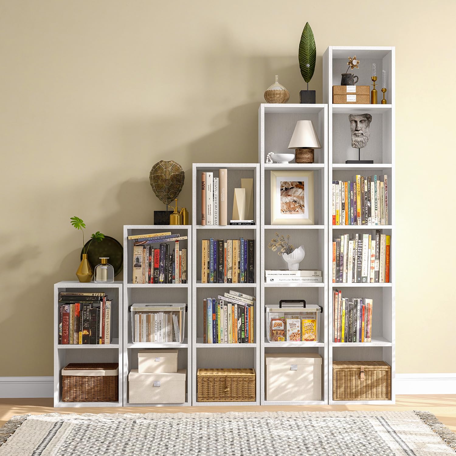 6-Tier Narrow Open Bookshelf W – обзор и цена Office X Furniture