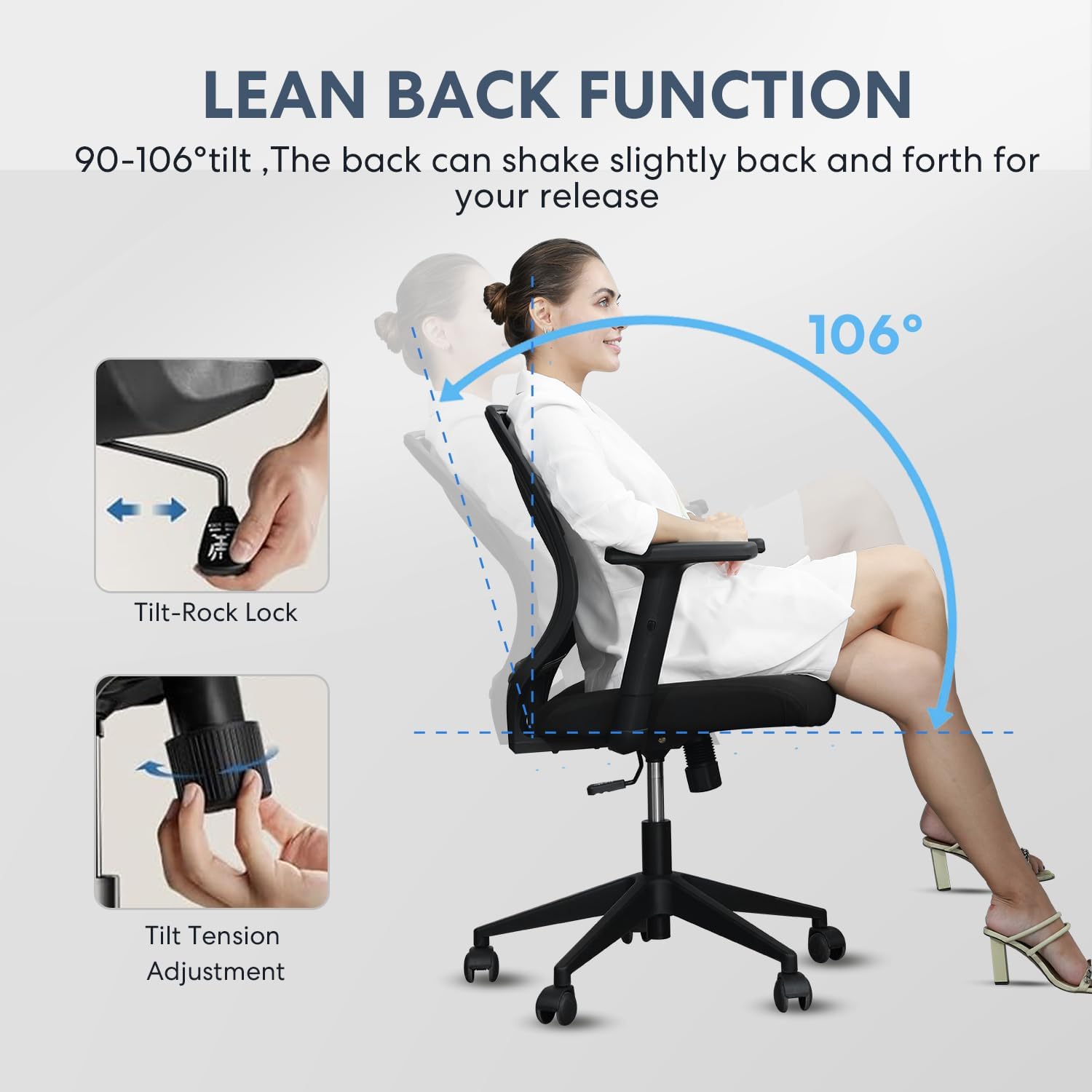 Ergonomic Office Chair Home Me – обзор и цена Task Chair Mid Back