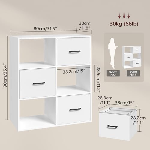 White 3 Drawer File Cabinet Wi – обзор и цена Office X Furniture