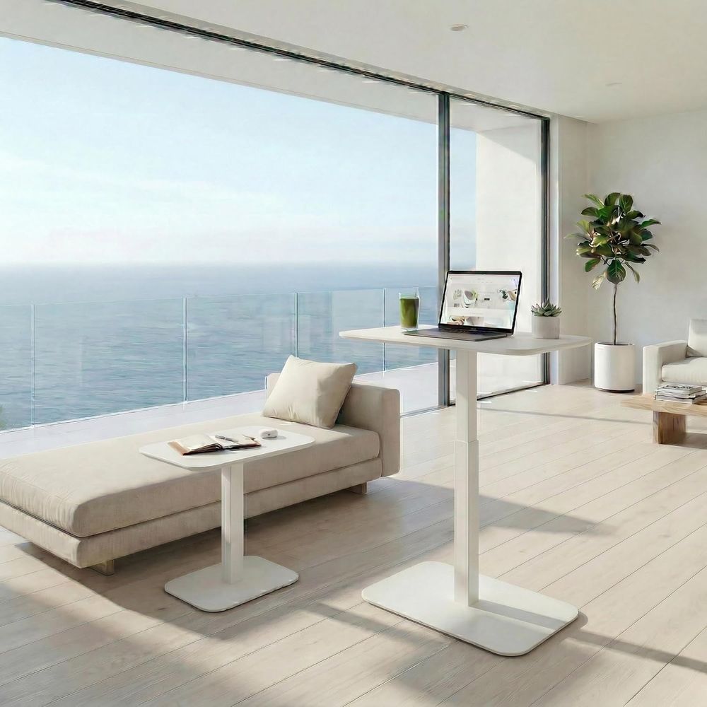 Height-Adjustable Minimalist L – обзор и цена Adjustable Laptop Table