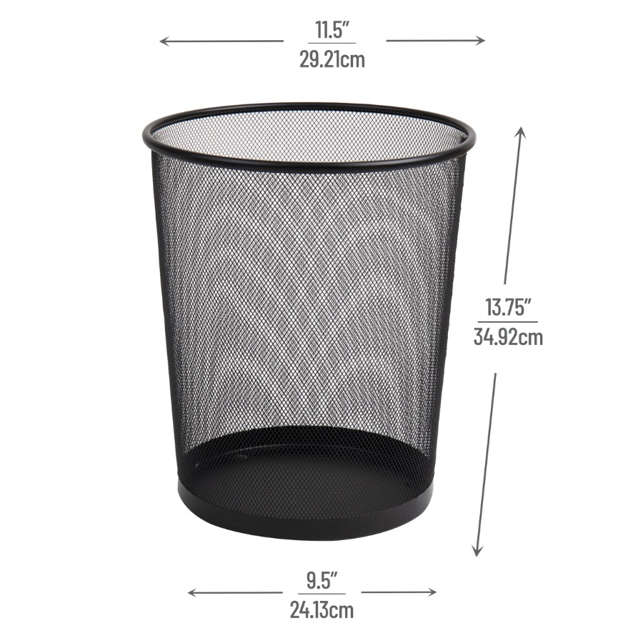 Mesh Trash Can 16.65L Round Me – обзор и цена Paper Basket Mesh