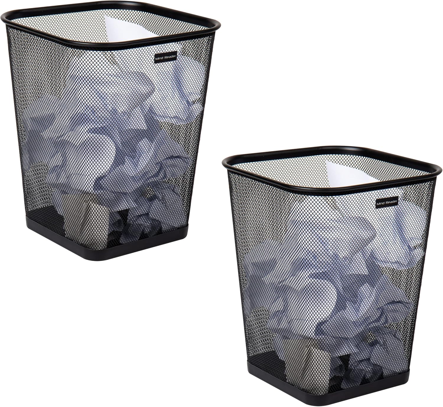 Metal Mesh Trash Can Set of 2, – обзор и цена Paper Basket Mesh
