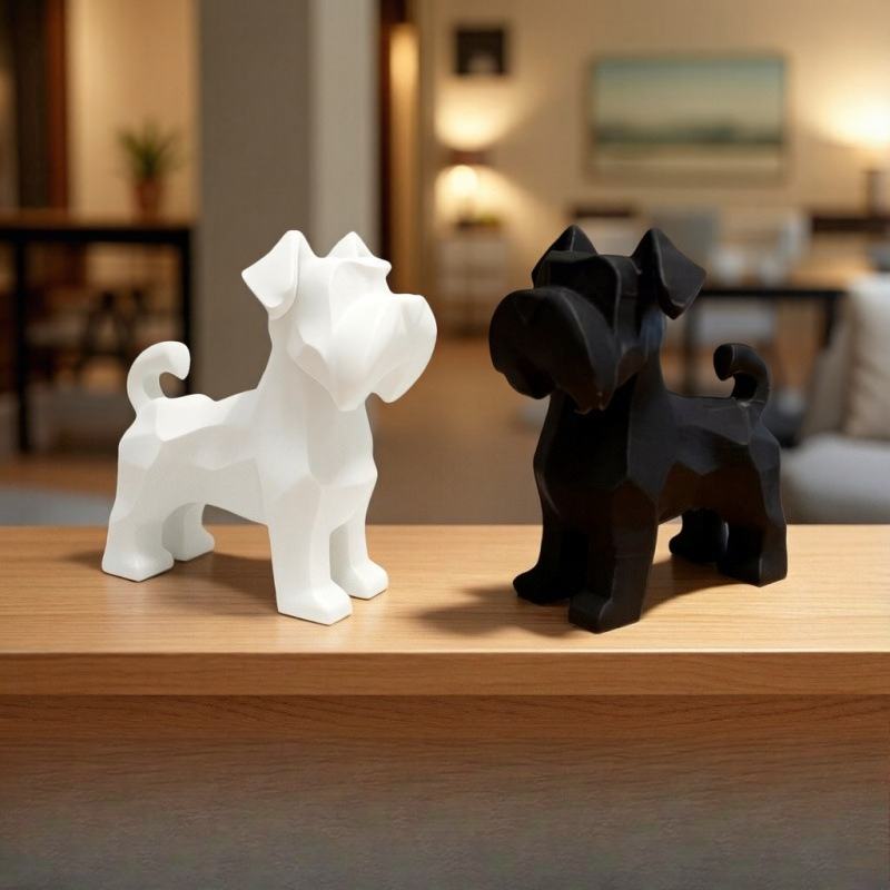 Schnauzer Dogs Figurines Resin – обзор и цена Office Furniture Hon