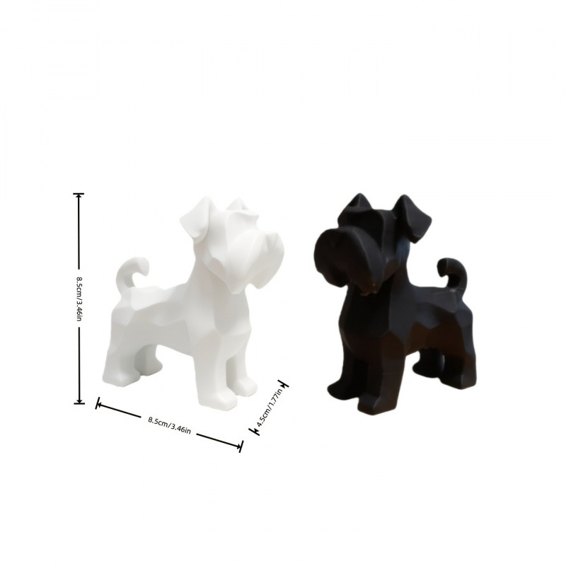 Schnauzer Dogs Figurines 3D Pr – обзор и цена Office Furniture Hon