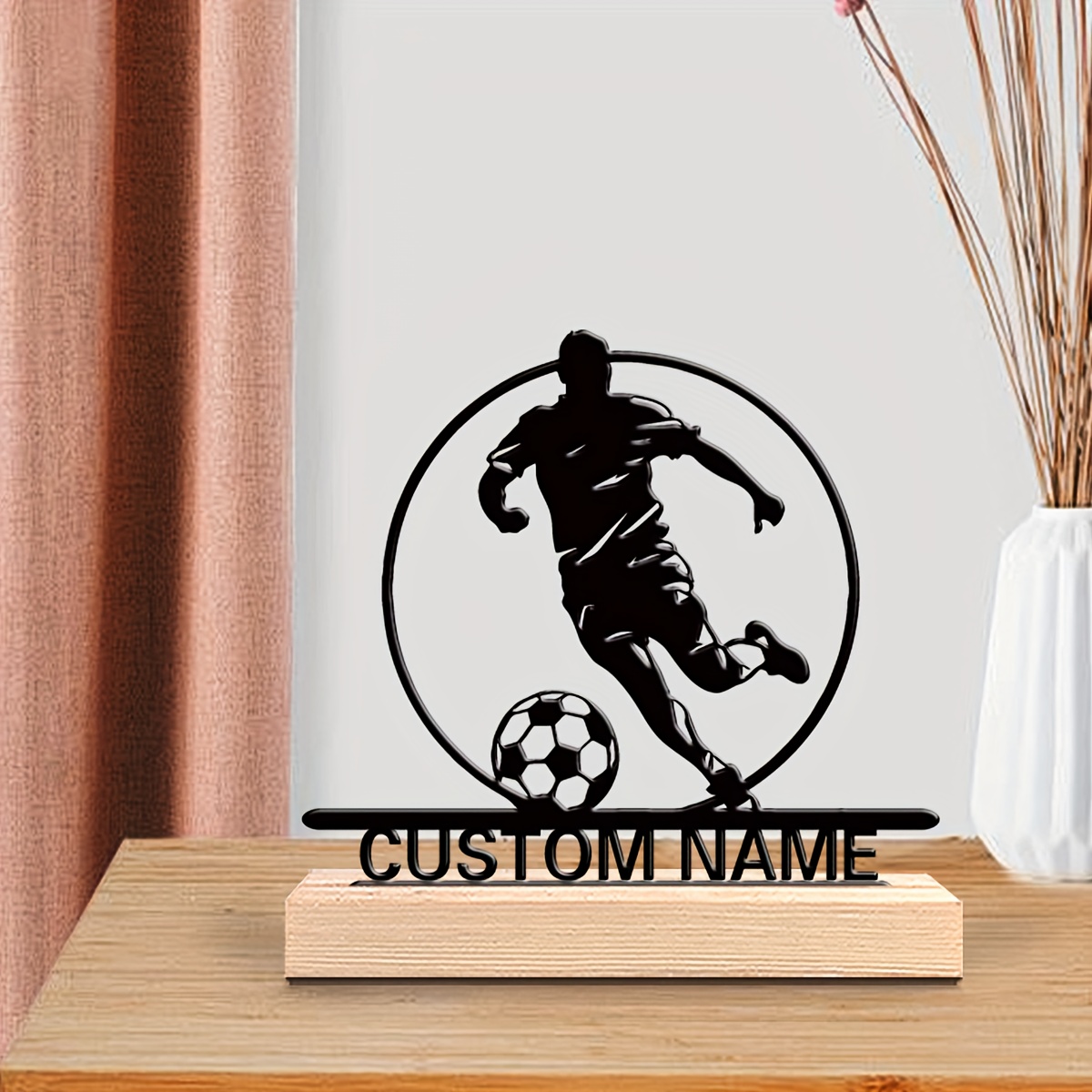 Custom Soccer Player Metal Sta – обзор и цена Office Furniture And Design