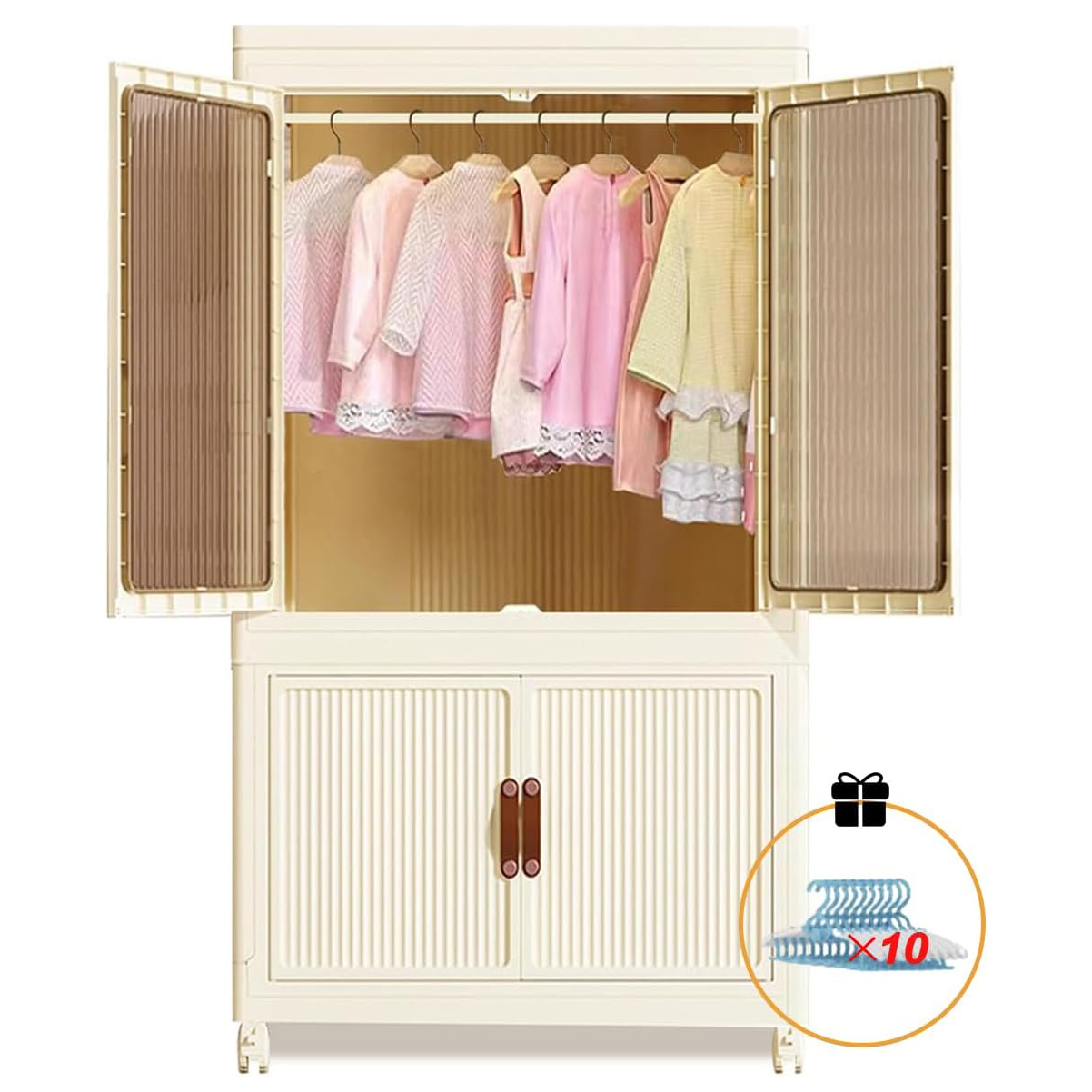 Foldable Wardrobe Cabinet with – обзор и цена Office X Furniture