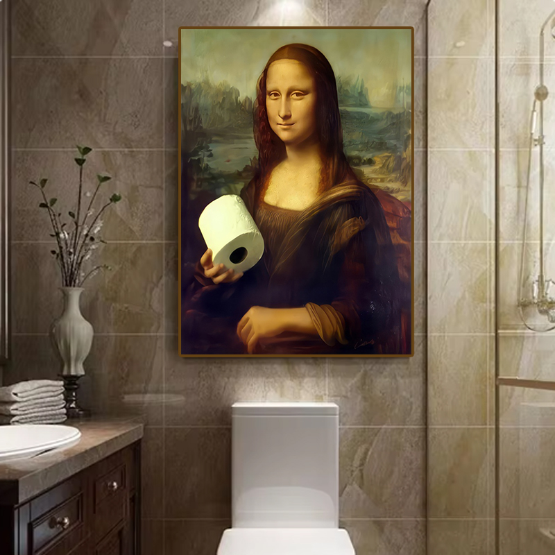 1pc Funny Abstract Bathroom To – обзор и цена Office Furniture Direct