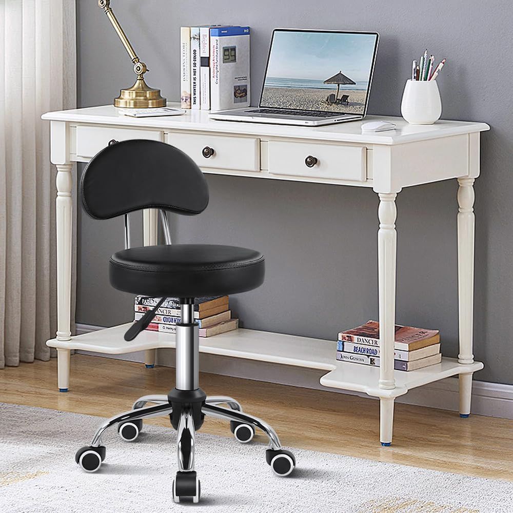 Rolling Stool with Mid Back He – обзор и цена Task Chair Mid Back