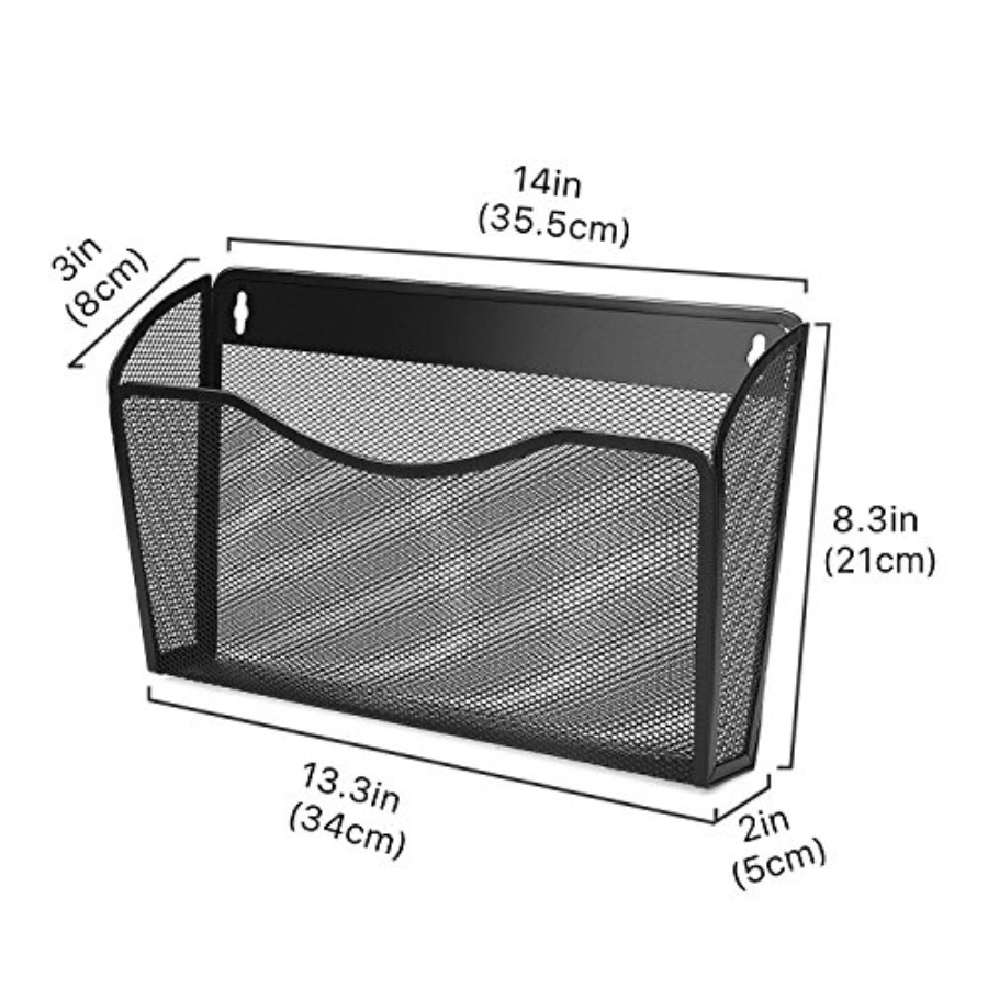Wall Folder File Letter Pocket – обзор и цена Paper Basket Mesh