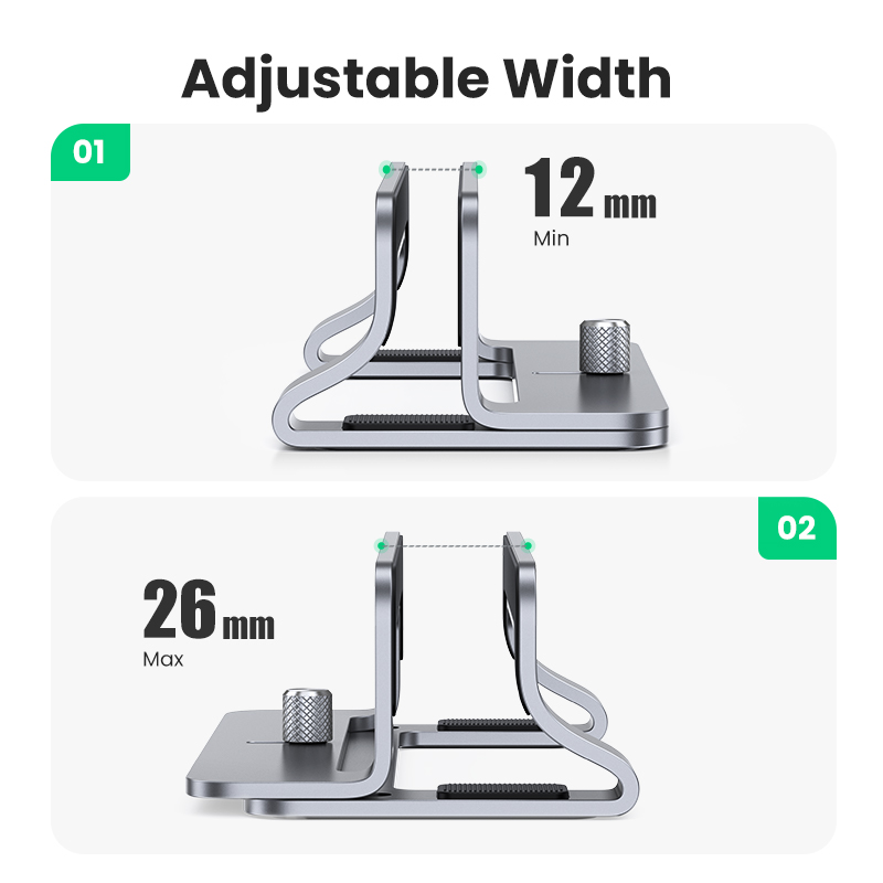 UGREEN Vertical Laptop Stand H – обзор и цена Adjustable Laptop Table