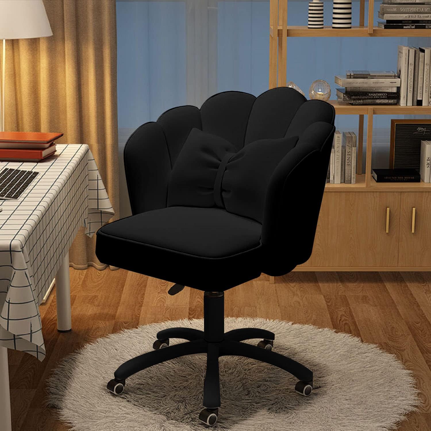 Velvet Desk Chair with Wheels  – обзор и цена Task Chair Mid Back