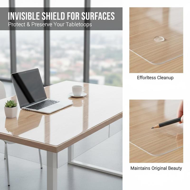 Transparent Desk Pad 36 x 60 I – обзор и цена Office X Furniture