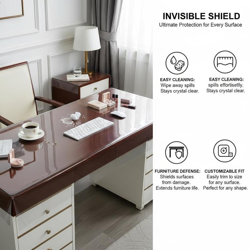 Transparent Desk Pad 36 x 60 I – обзор и цена Office X Furniture