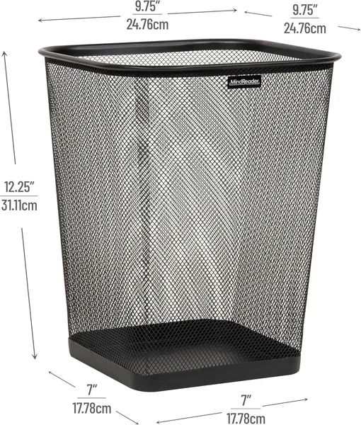 Mesh Trash Can, Waste Paper Ba – обзор и цена Paper Basket Mesh