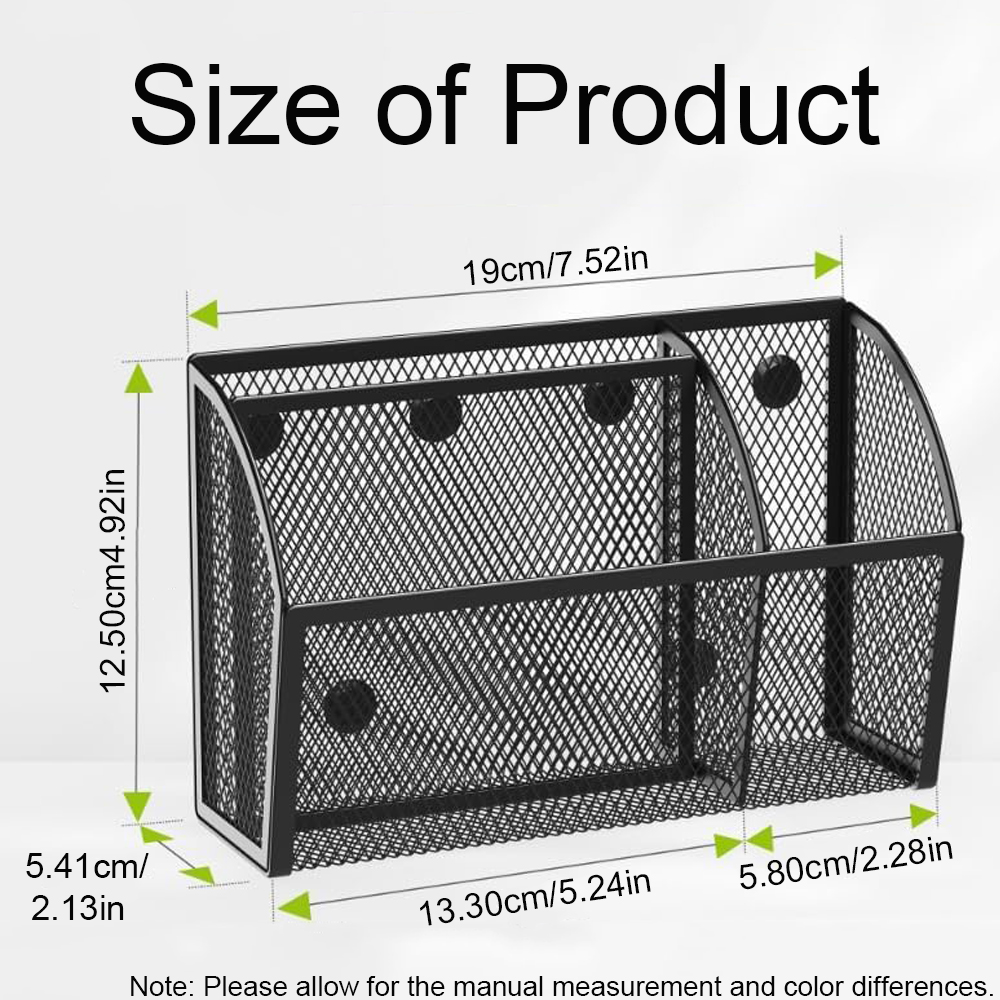 3 Compartments Magnetic Mesh B – обзор и цена Paper Basket Mesh