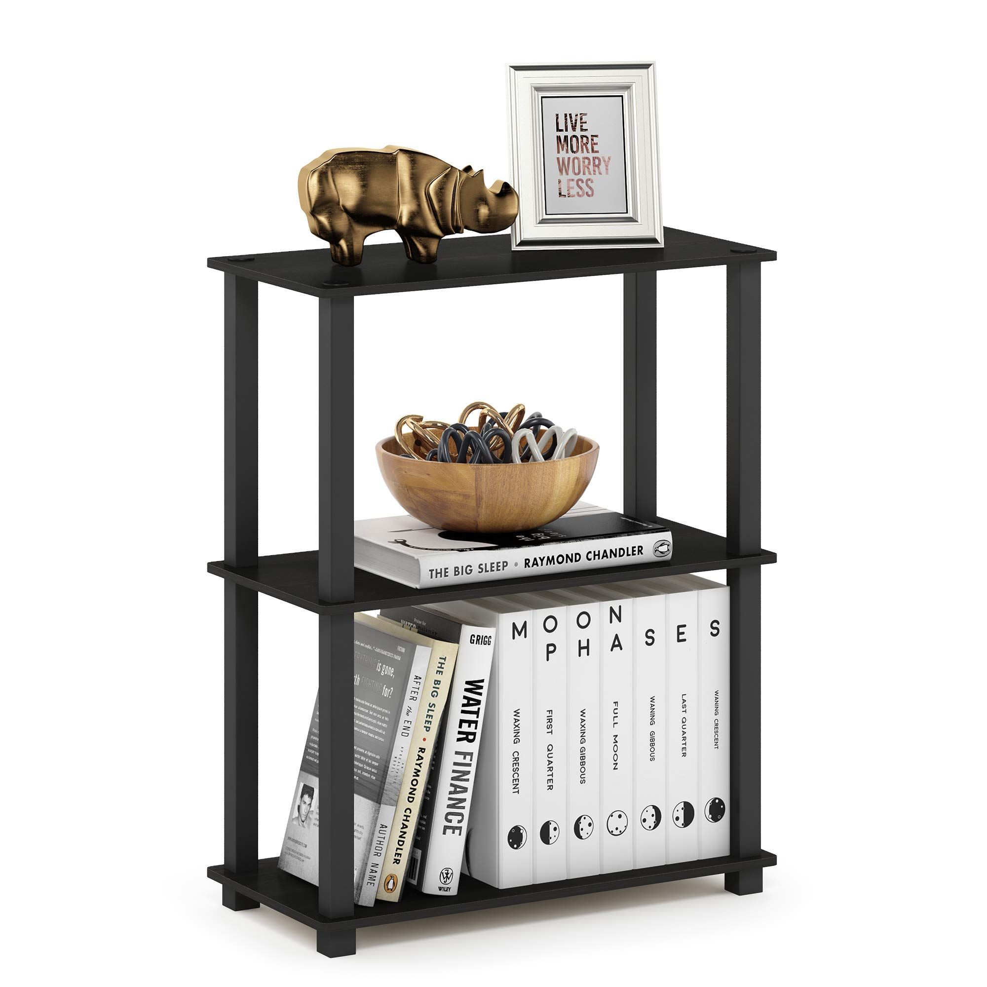 3-Tier Slim Bookshelf Storage  – обзор и цена Office X Furniture