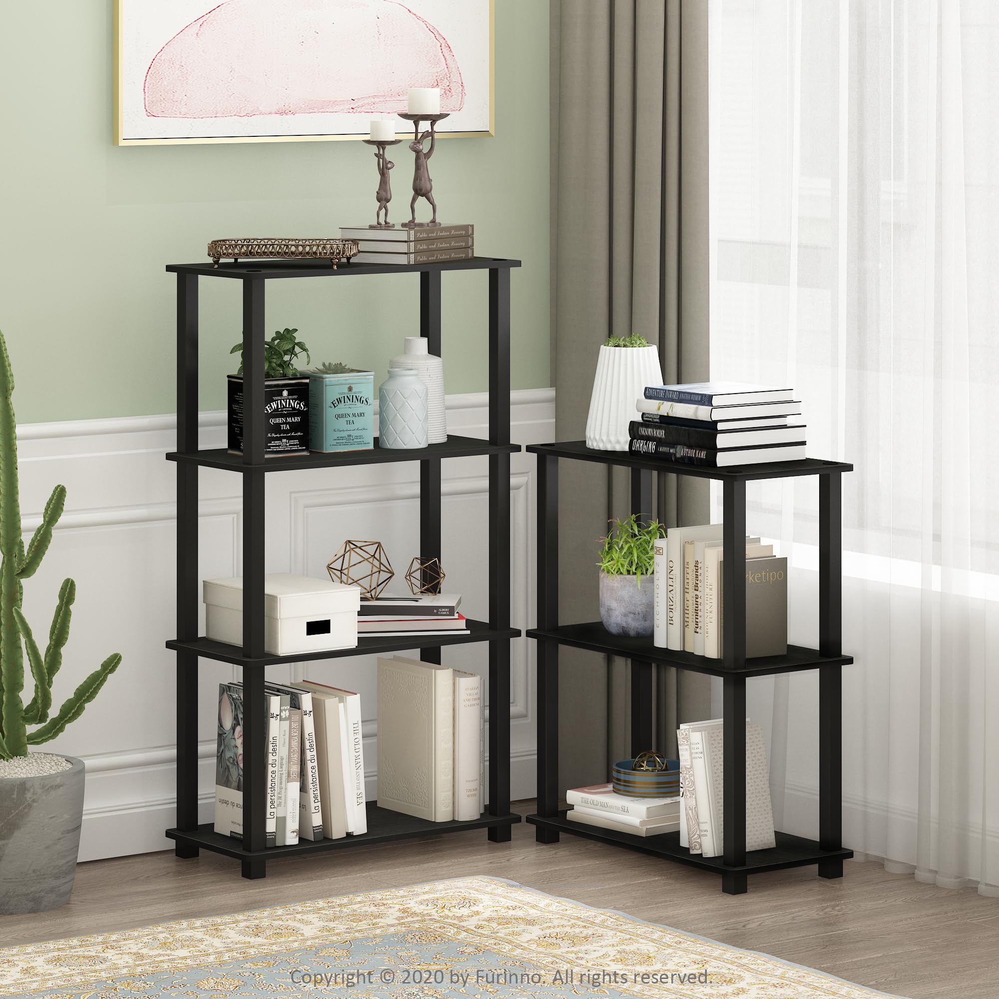 3-Tier Slim Bookshelf Storage  – обзор и цена Office X Furniture