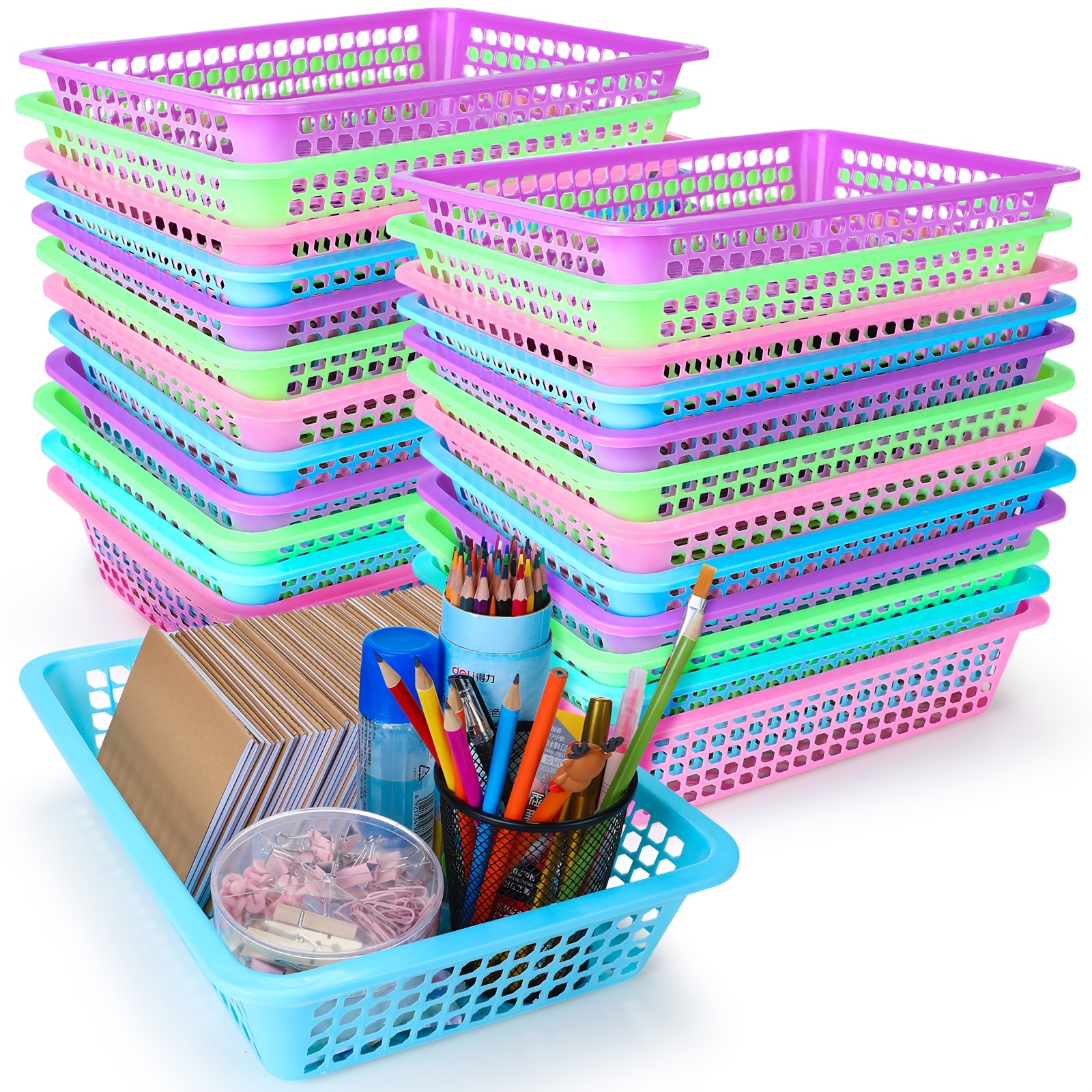 Set of 16 Paper Storage Basket – обзор и цена Paper Basket Mesh